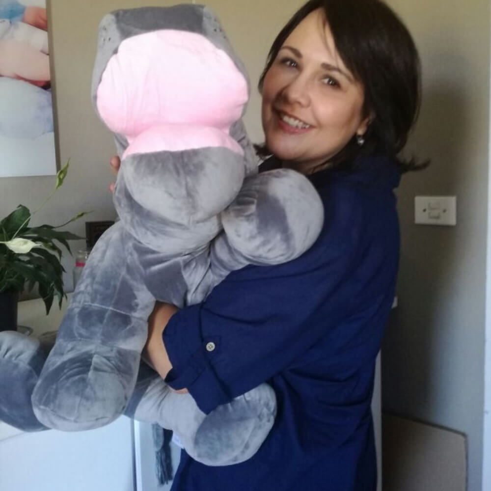 JENNY The Happy Hippo cushion - Image 2